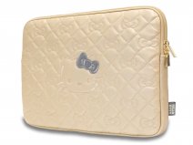 Hello Kitty Quilted Laptop Sleeve Goud - MacBook 13