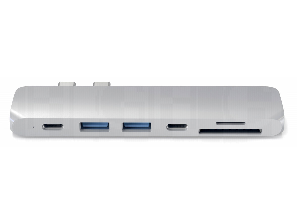 Satechi USB-C Pro Hub voor MacBook Pro - Zilver