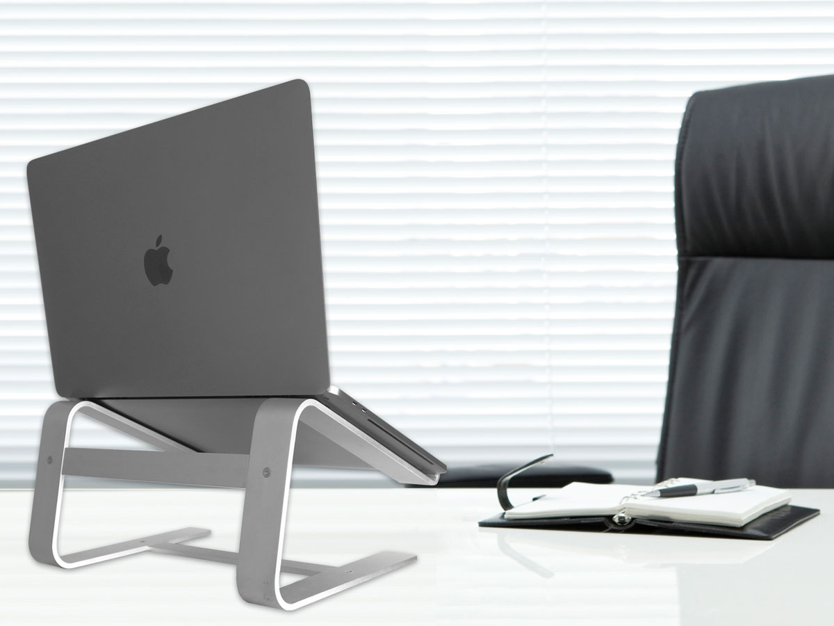 MacAlly ASTAND Zilver - Aluminium Laptop MacBook Stand