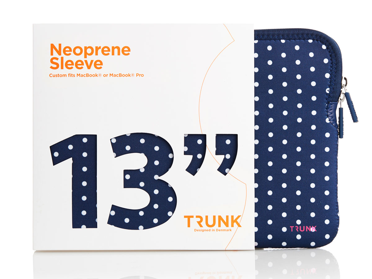 Trunk Polka Dot Sleeve - MacBook Pro 13