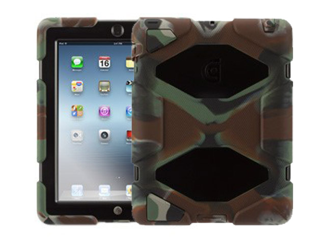 Griffin Survivor Armored Camo Military Grade Case voor iPad 2, 3 & 4