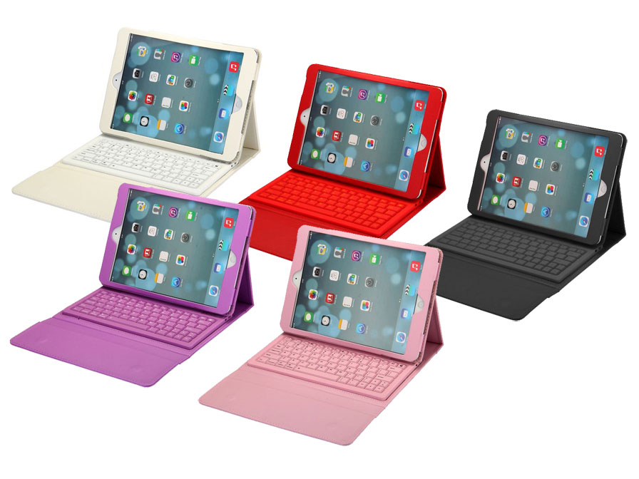 Keyboard Folio Kunstleren Hoes Case voor iPad Air Mercedes Onderdelen