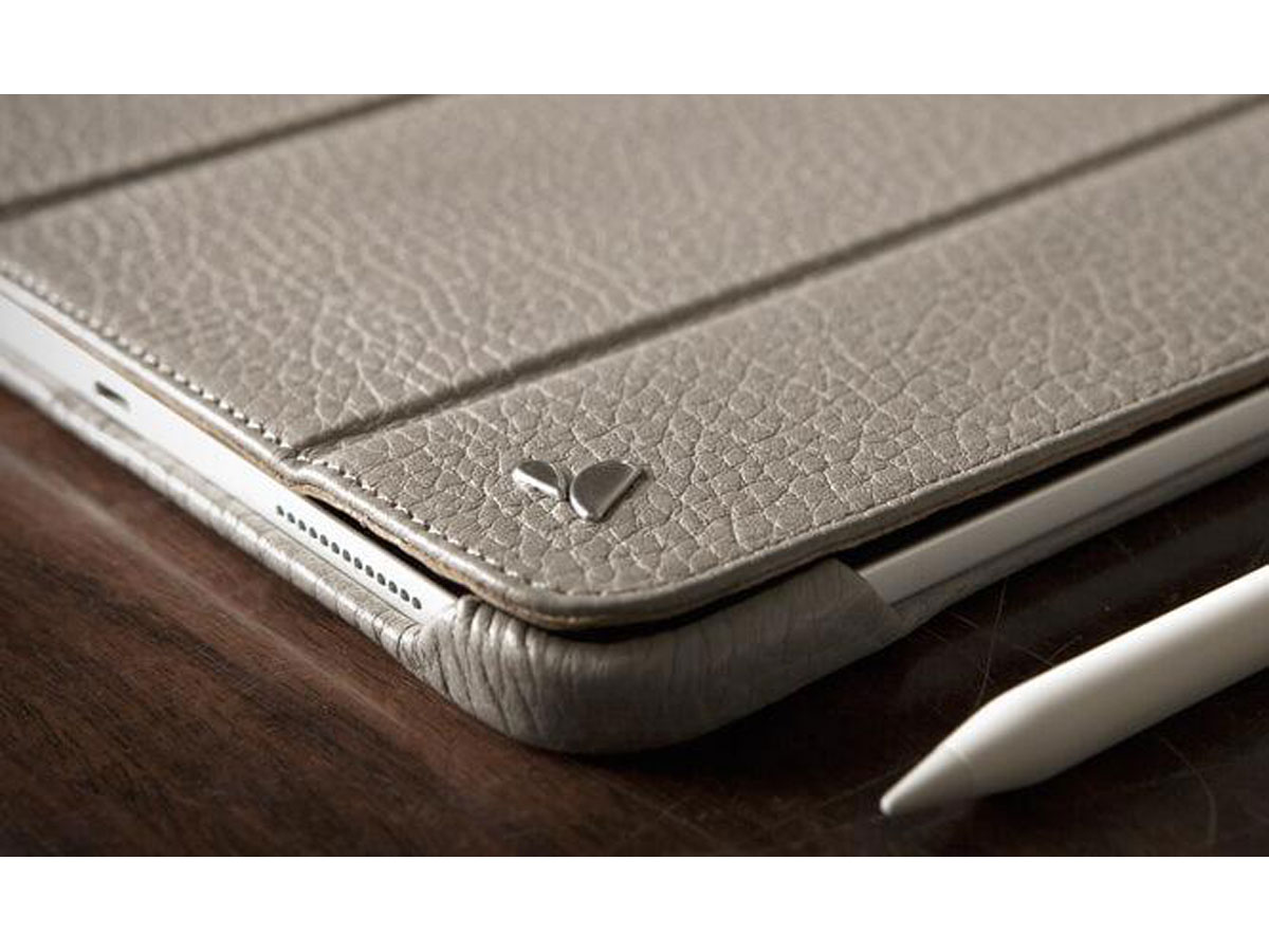 Vaja Libretto Leather Case Zwart - iPad Pro 11 2018 Hoesje Leer