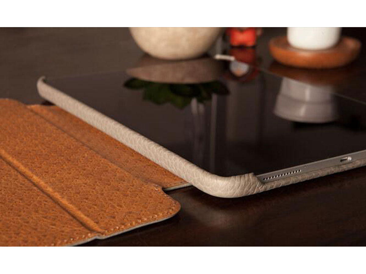 Vaja Libretto Leather Case Zwart - iPad Pro 11 2018 Hoesje Leer