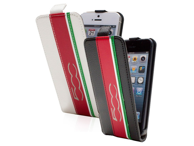 Fiat 500 Flip Case - iPhone SE / 5s / 5 hoesje