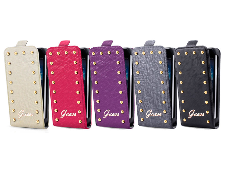 Guess Studs Flip Case - iPhone SE / 5s / 5 hoesje