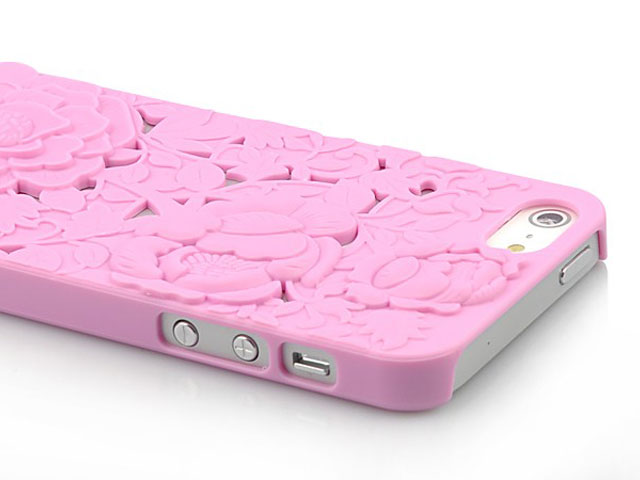 3D Flower Case - iPhone 5 / 5S / SE hoesje