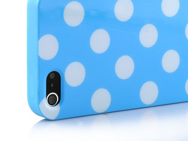 Polka Dot TPU Soft Case Hoesje voor iPhone 5/5S