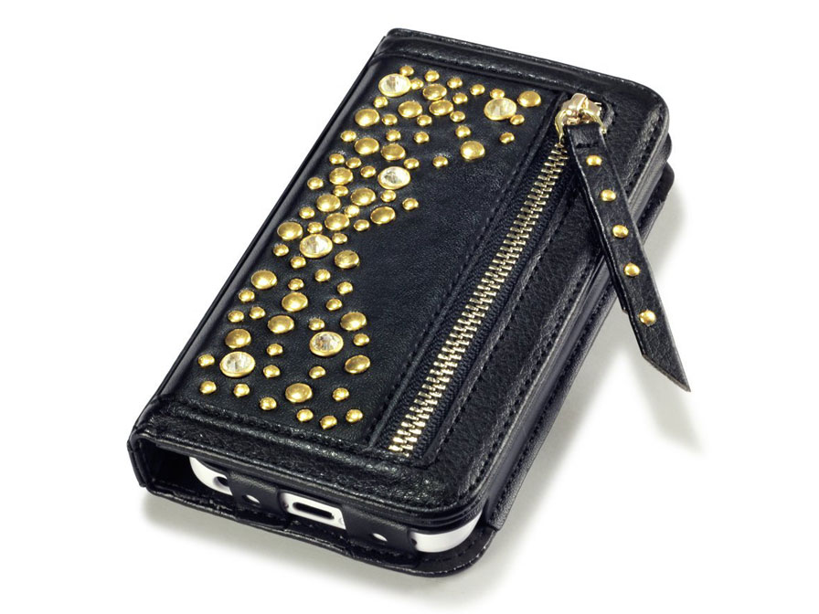 Covert Stardust Studded Wallet Case Hoesje voor iPhone 5C