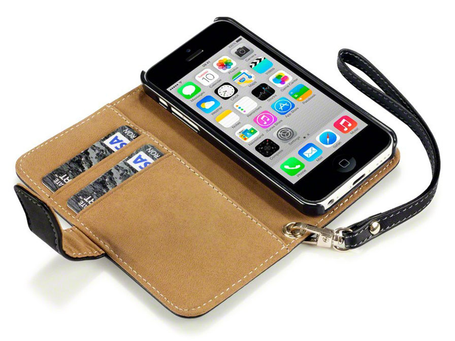 CaseBoutique Wallet Case Hoesje voor iPhone 5C