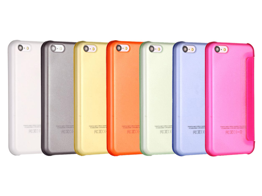 Color View Sideflip Case Hoesje voor iPhone 5C