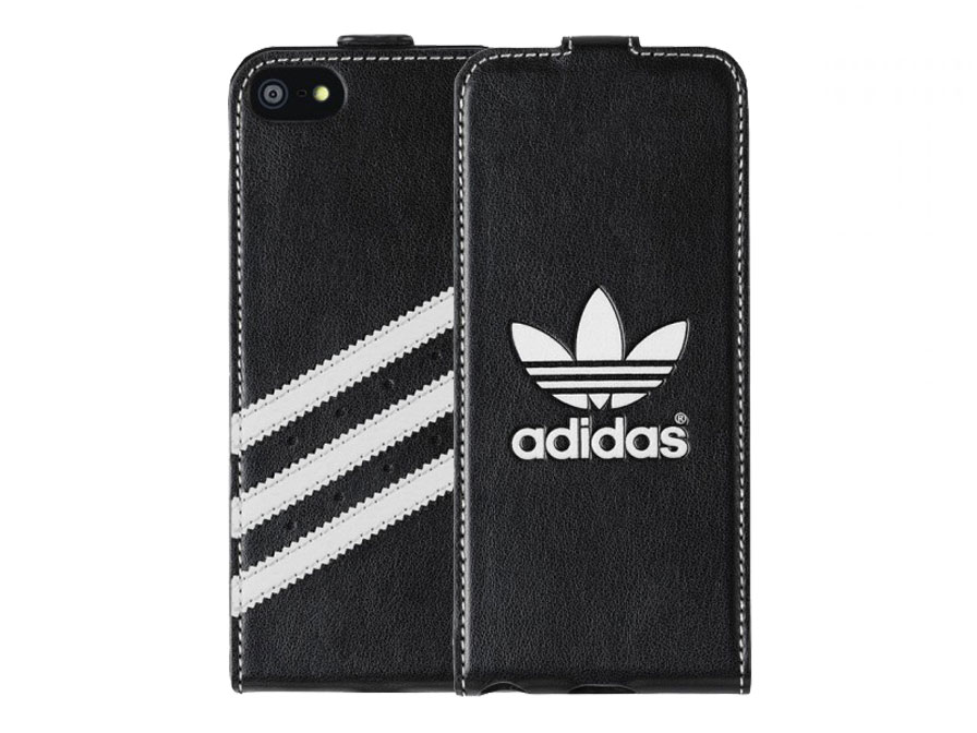 adidas Flip Case Zwart - iPhone SE / 5s / 5 hoesje