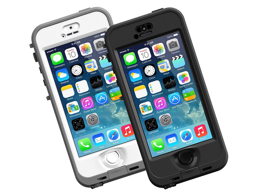 LifeProof Nuud Waterdicht & Shockproof Hoesje voor iPhone 5/5S LifeProof Nuud Waterdicht & Shockproof Hoesje voor iPhone 5/5S