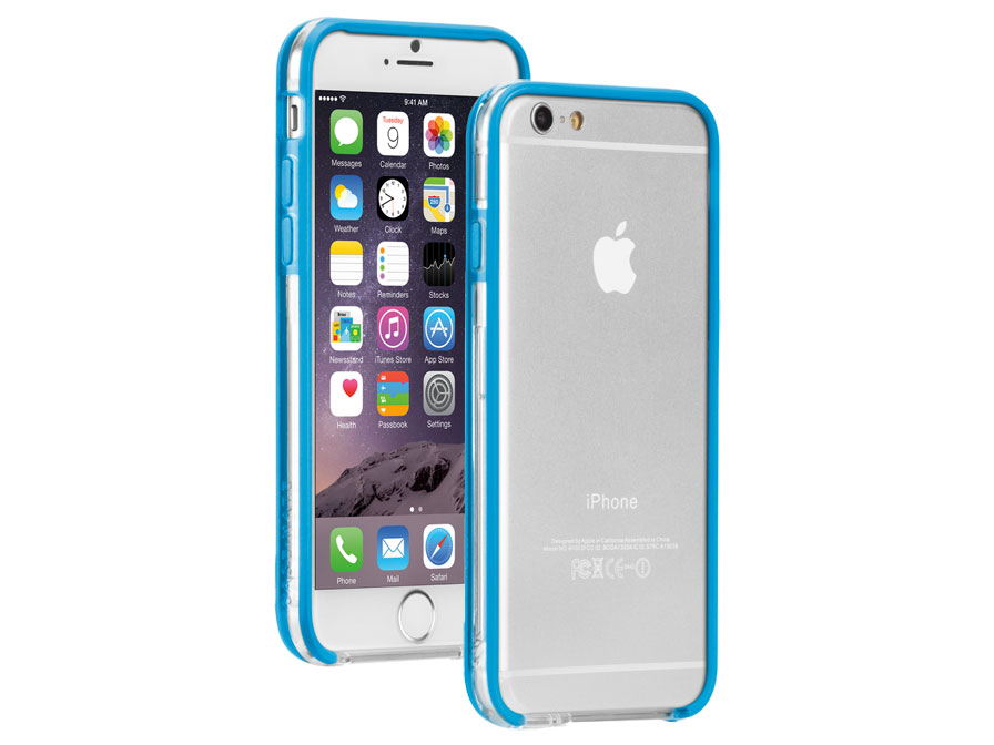 Case-Mate Tough Frame - Transparante Bumper Case voor iPhone 6/6S