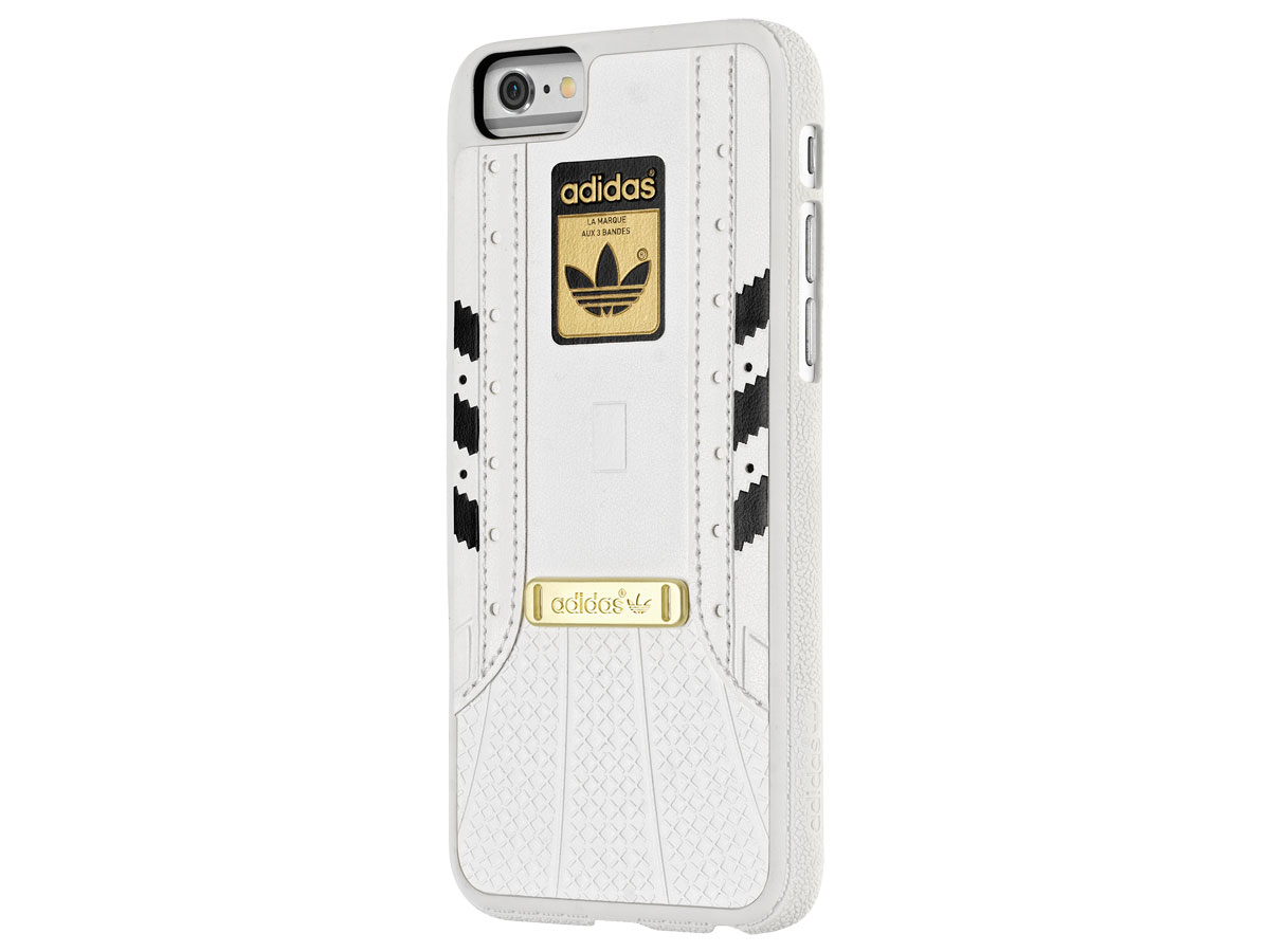 adidas Superstar Case Wit/Zwart - iPhone 6/6S Hoesje