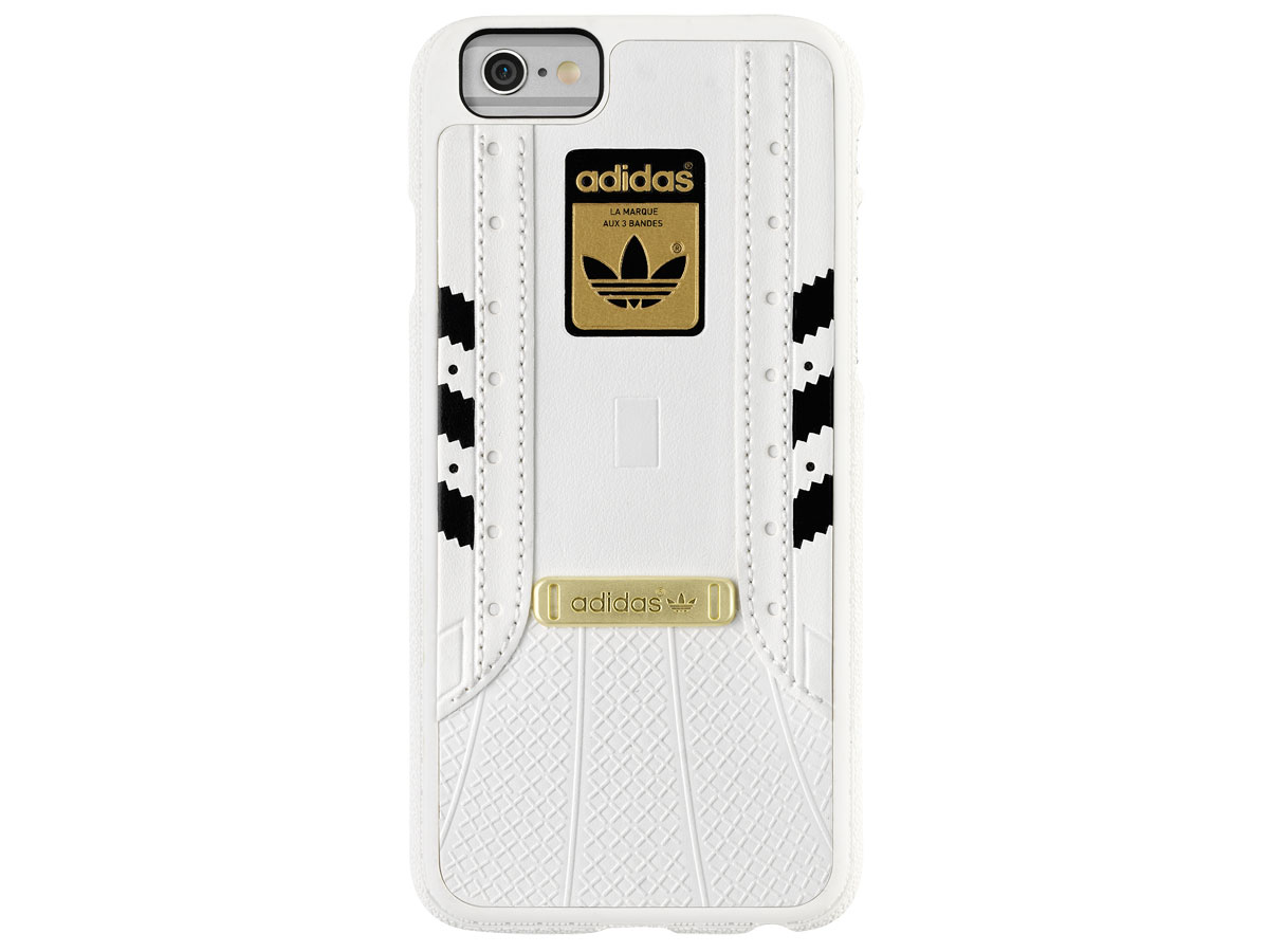 adidas Superstar Case Wit/Zwart - iPhone 6/6S Hoesje