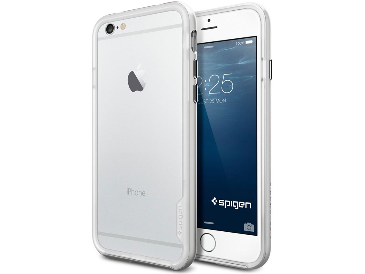 Spigen Neo Hybrid EX Case Zilver - iPhone 6/6s hoesje