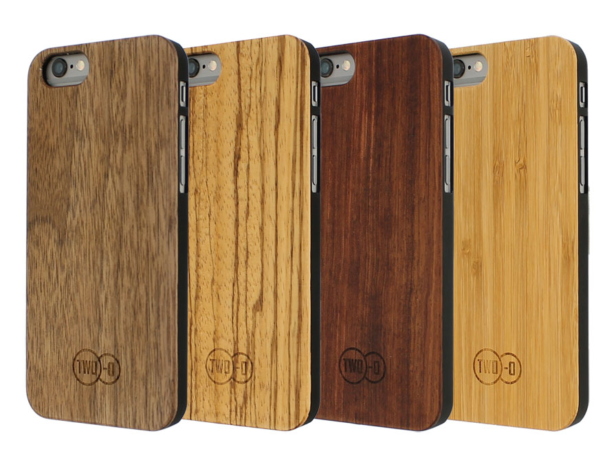 TWO-O Echt Houten Case - iPhone 6/6S hoesje