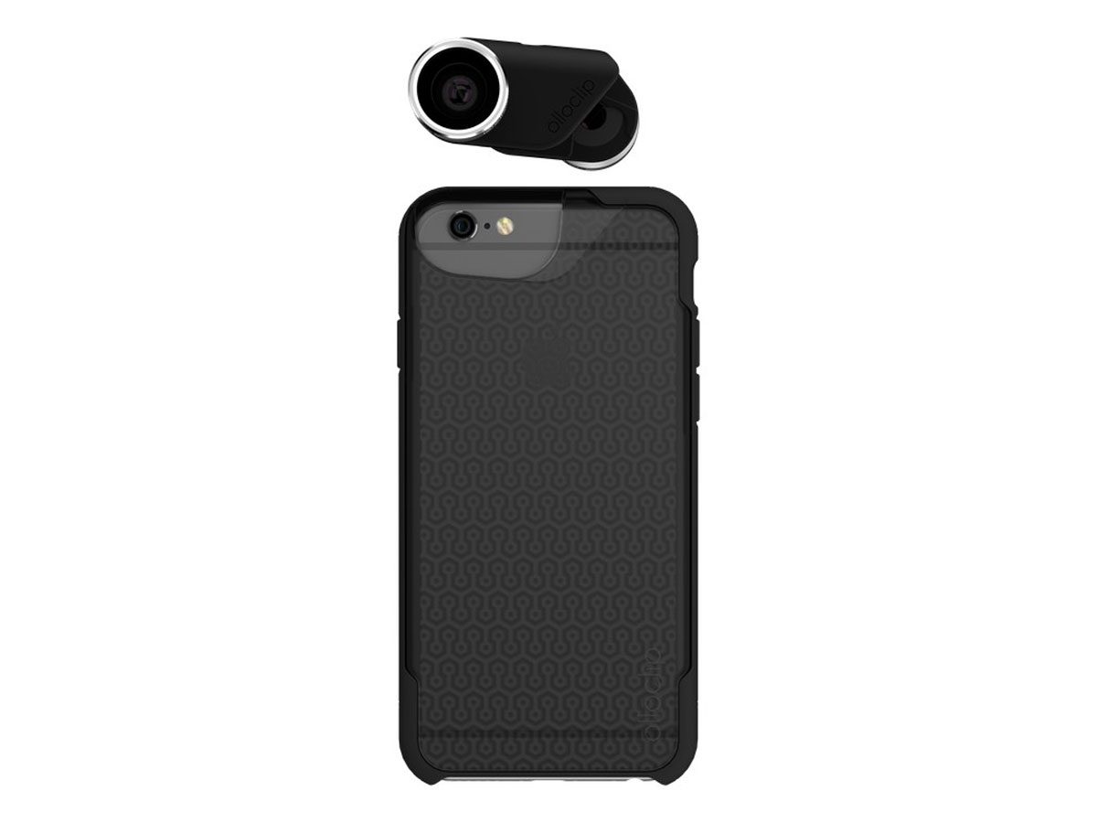 OlloClip 4-in-1 Foto Lens + OlloCase iPhone 6+/6s+ hoes