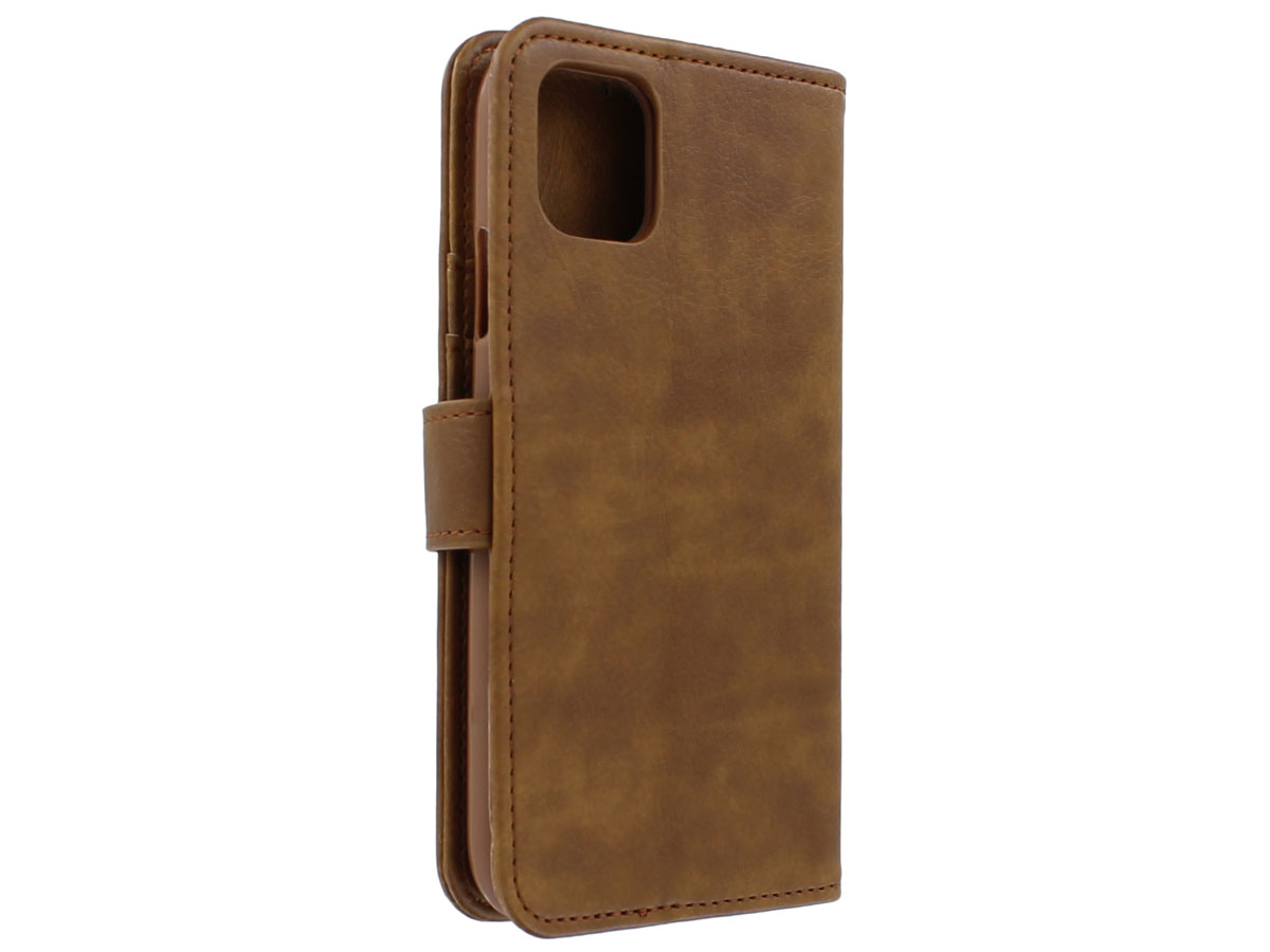 Classic Wallet BookCase Bruin - iPhone 11 Pro hoesje