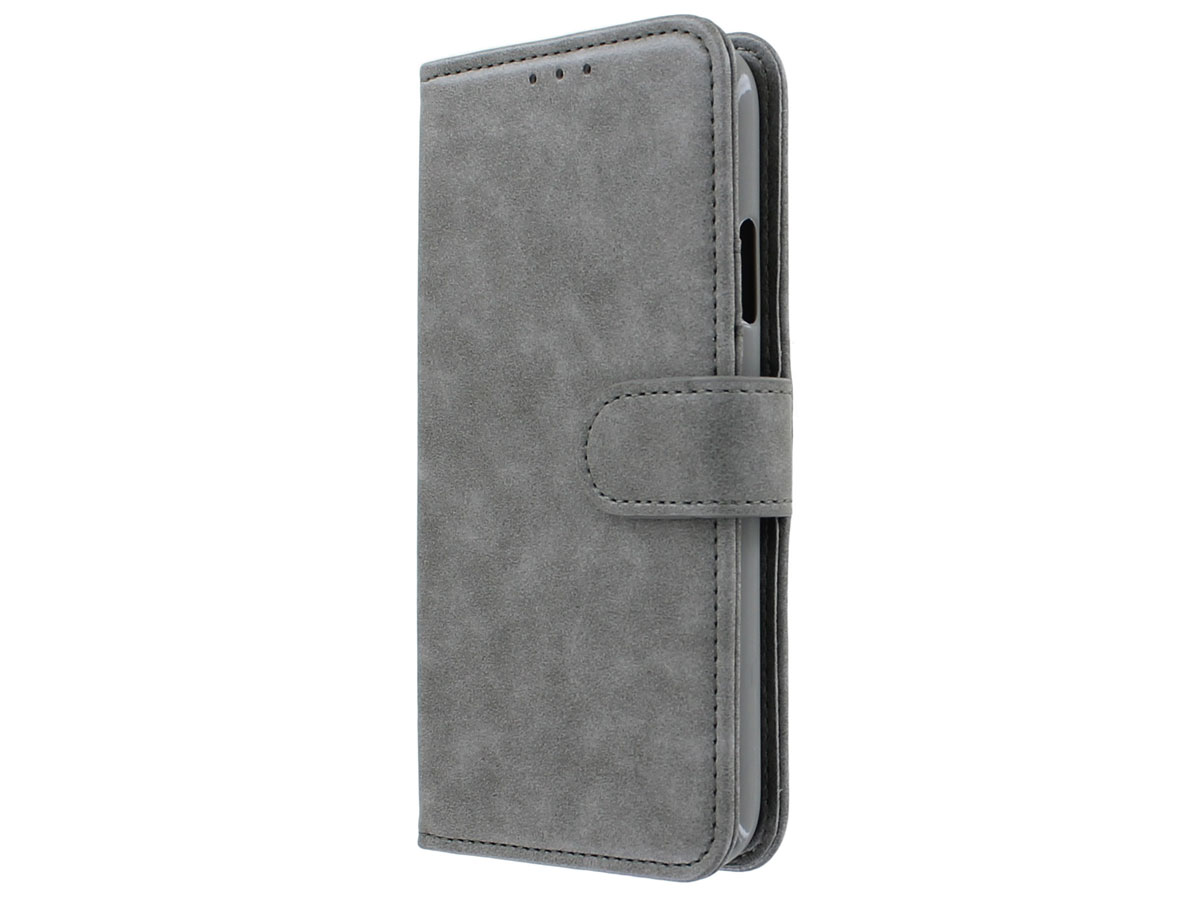 Classic Wallet BookCase Grijs - iPhone 11 Pro hoesje