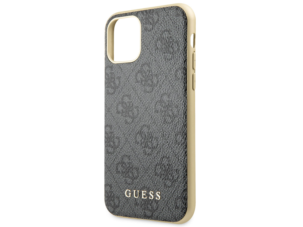 Guess Monogram Hard Case Grijs - iPhone 11 Pro hoesje