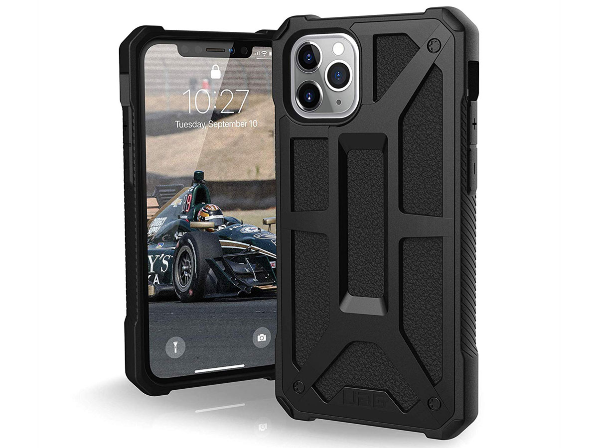 Urban Armor Gear Monarch Leer - iPhone 11 Pro hoesje