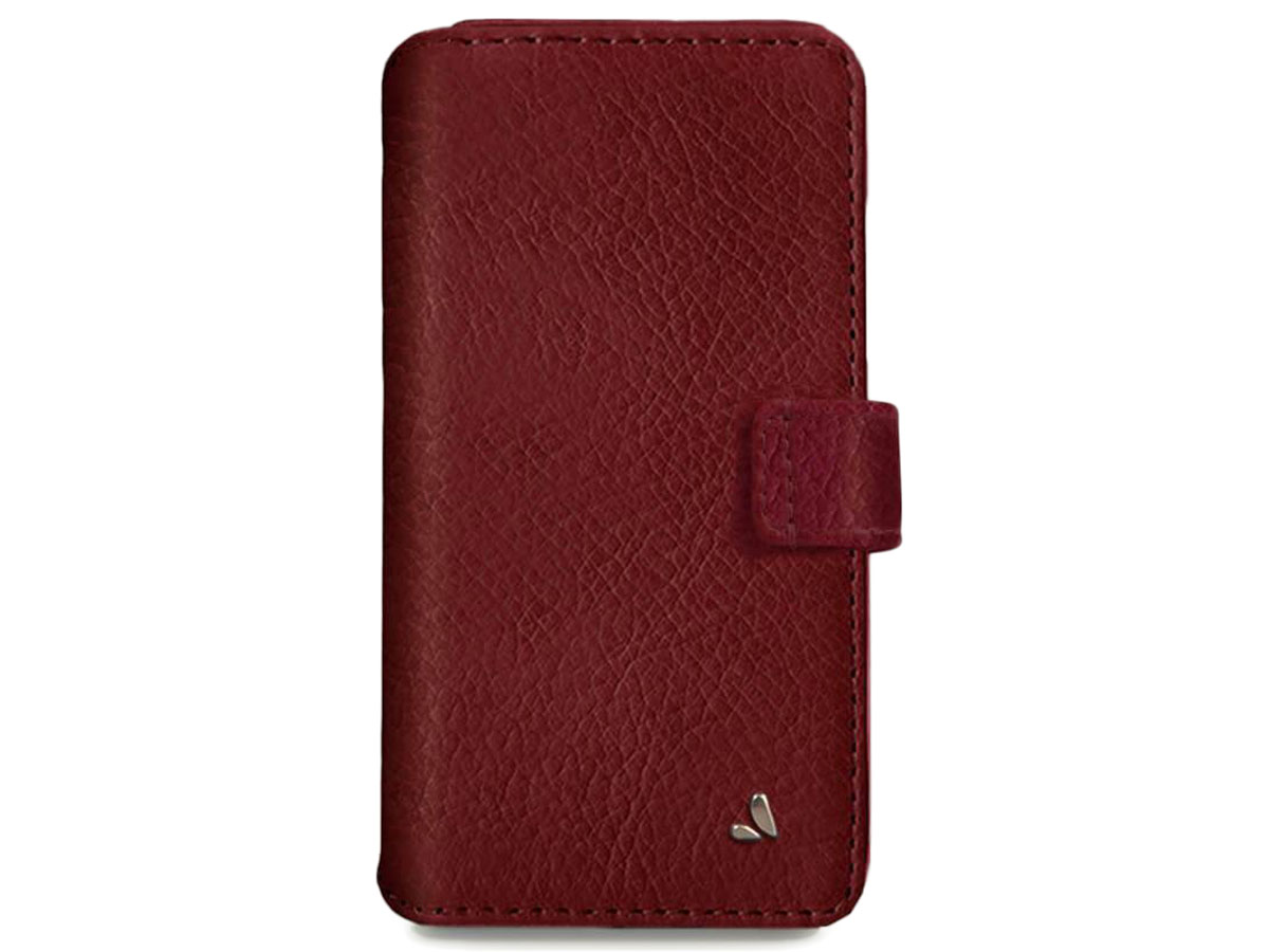 Vaja Wallet Agenda Case Rood - iPhone 11 Pro Hoesje Leer