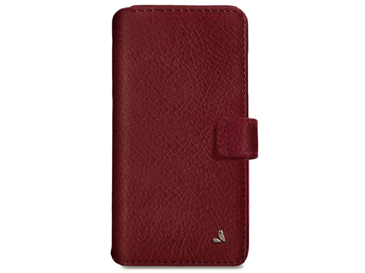 Vaja Wallet Agenda Case Rood - iPhone 11 Pro Max Hoesje Leer