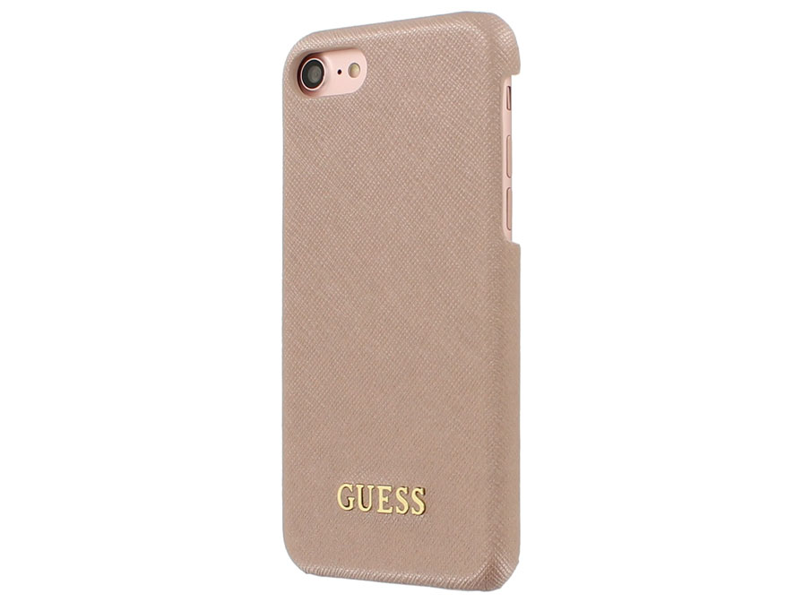 Guess Saffiano Hard Case - iPhone SE / 8 / 7 hoesje