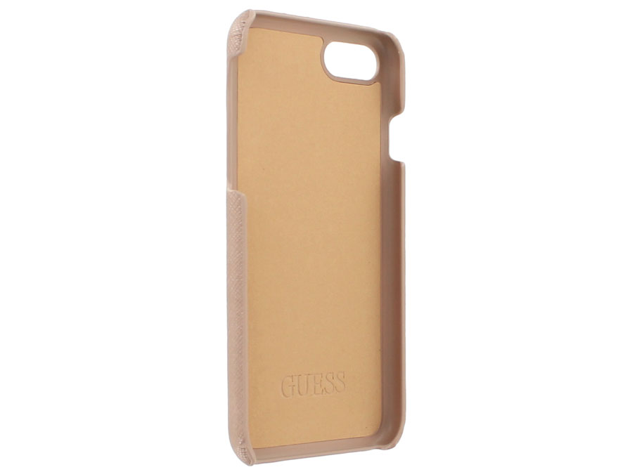 Guess Saffiano Hard Case - iPhone SE / 8 / 7 hoesje