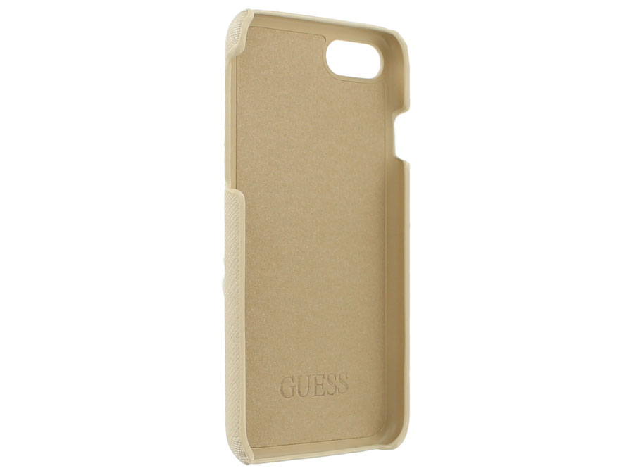 Guess Saffiano Hard Case - iPhone SE / 8 / 7 hoesje