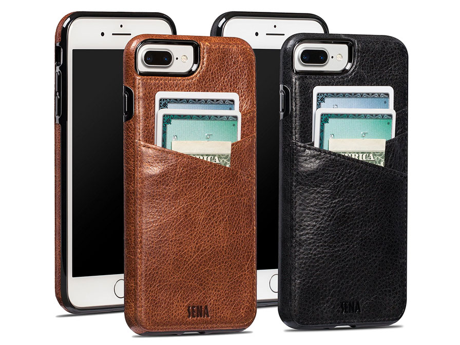 Sena Heritage Lugano Wallet - iPhone 8+/7+ hoesje