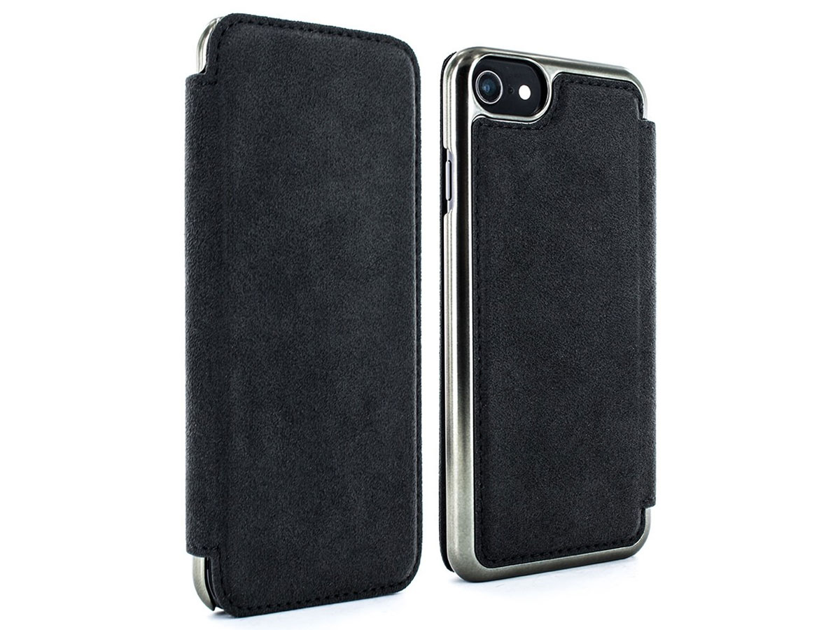 Greenwich Walker - Alcantara iPhone SE / 8 / 7 / 6(s) hoesje