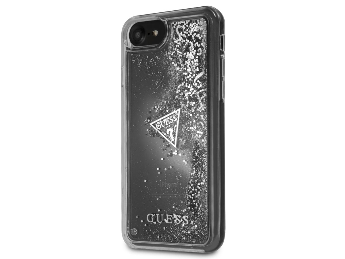 Guess Floating Logo Case Zilver - iPhone SE / 8 / 7 / 6(s) hoesje