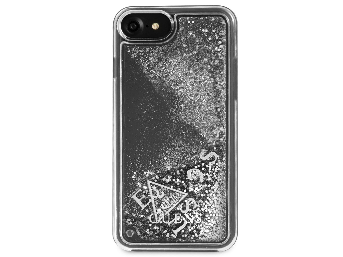 Guess Floating Logo Case Zilver - iPhone SE / 8 / 7 / 6(s) hoesje