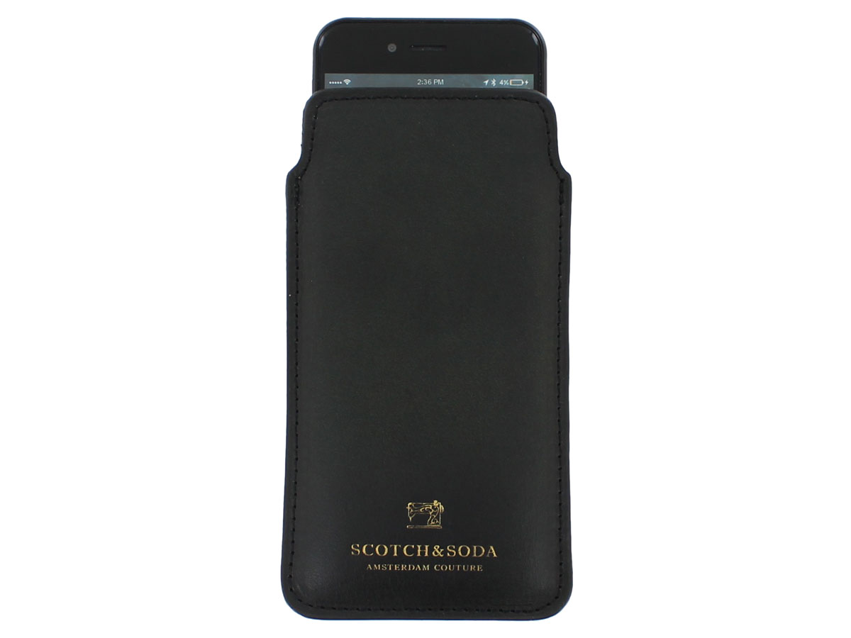 Scotch & Soda Sleeve Zwart Duo - iPhone SE / 8 / 7 / 6(s) hoesje