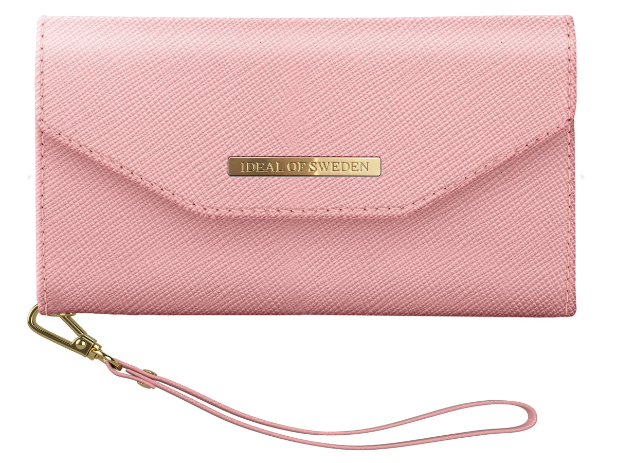 iDeal of Sweden Mayfair Clutch Roze - iPhone 8+/7+/6+ Hoesje