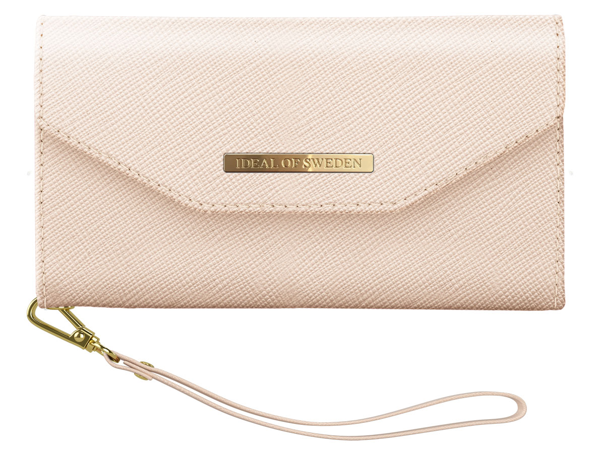 iDeal of Sweden Mayfair Clutch Beige - iPhone 8+/7+/6+ Hoesje