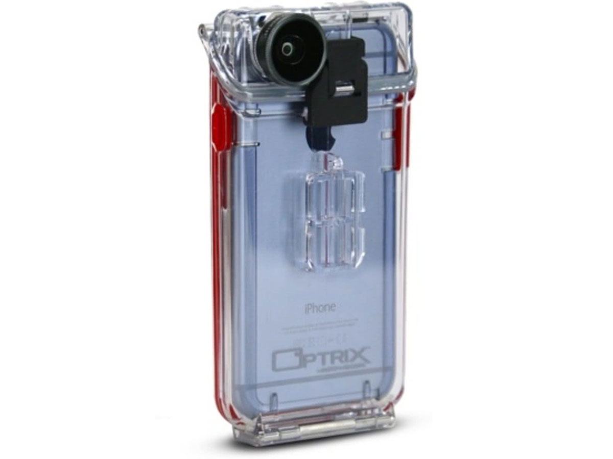 Optrix PRO Kit Waterdicht iPhone SE/5s Hoesje + Lenzen