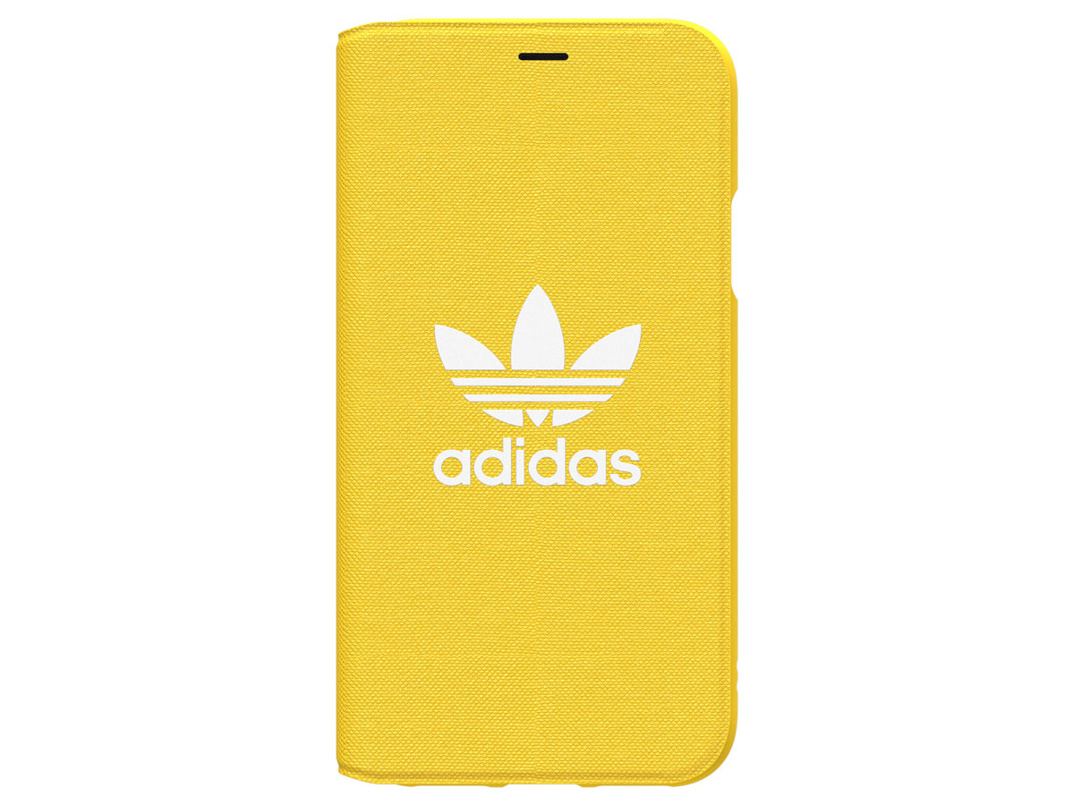 adidas ADICOLOR Booklet Geel - iPhone X/Xs Hoesje