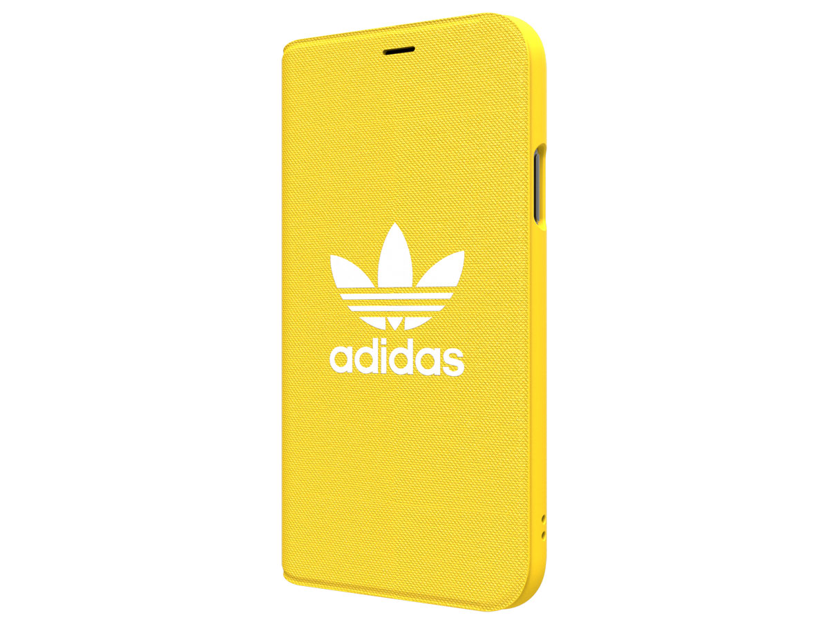 adidas ADICOLOR Booklet Geel - iPhone X/Xs Hoesje