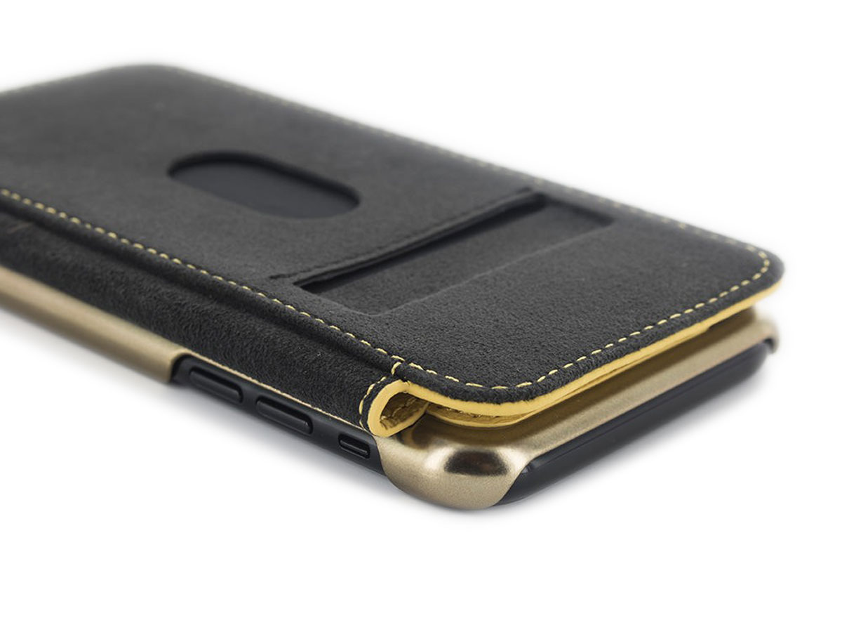 Greenwich Blake Folio Canary Yellow/Gold - iPhone X/Xs hoesje