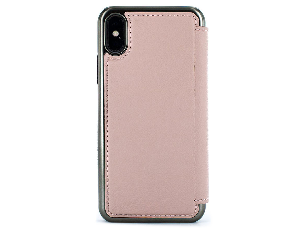 Greenwich Blake Folio Blossom/Gunmetal - iPhone X/Xs hoesje