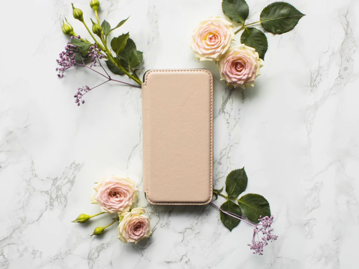 Greenwich Blake Folio Blossom/Gunmetal - iPhone X/Xs hoesje