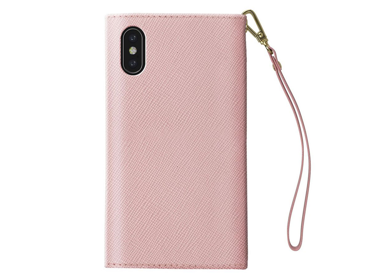 iDeal of Sweden Mayfair Clutch Roze - iPhone X/Xs Hoesje