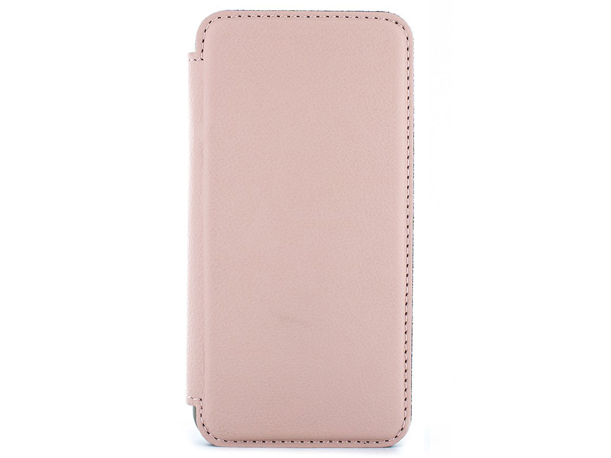 Greenwich Blake Folio Blossom/Gold - Leren iPhone XR hoesje