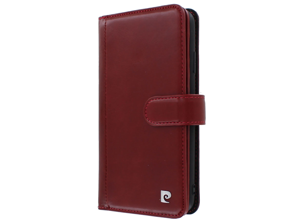 Pierre Cardin True Wallet Rood Leer - iPhone XR hoesje