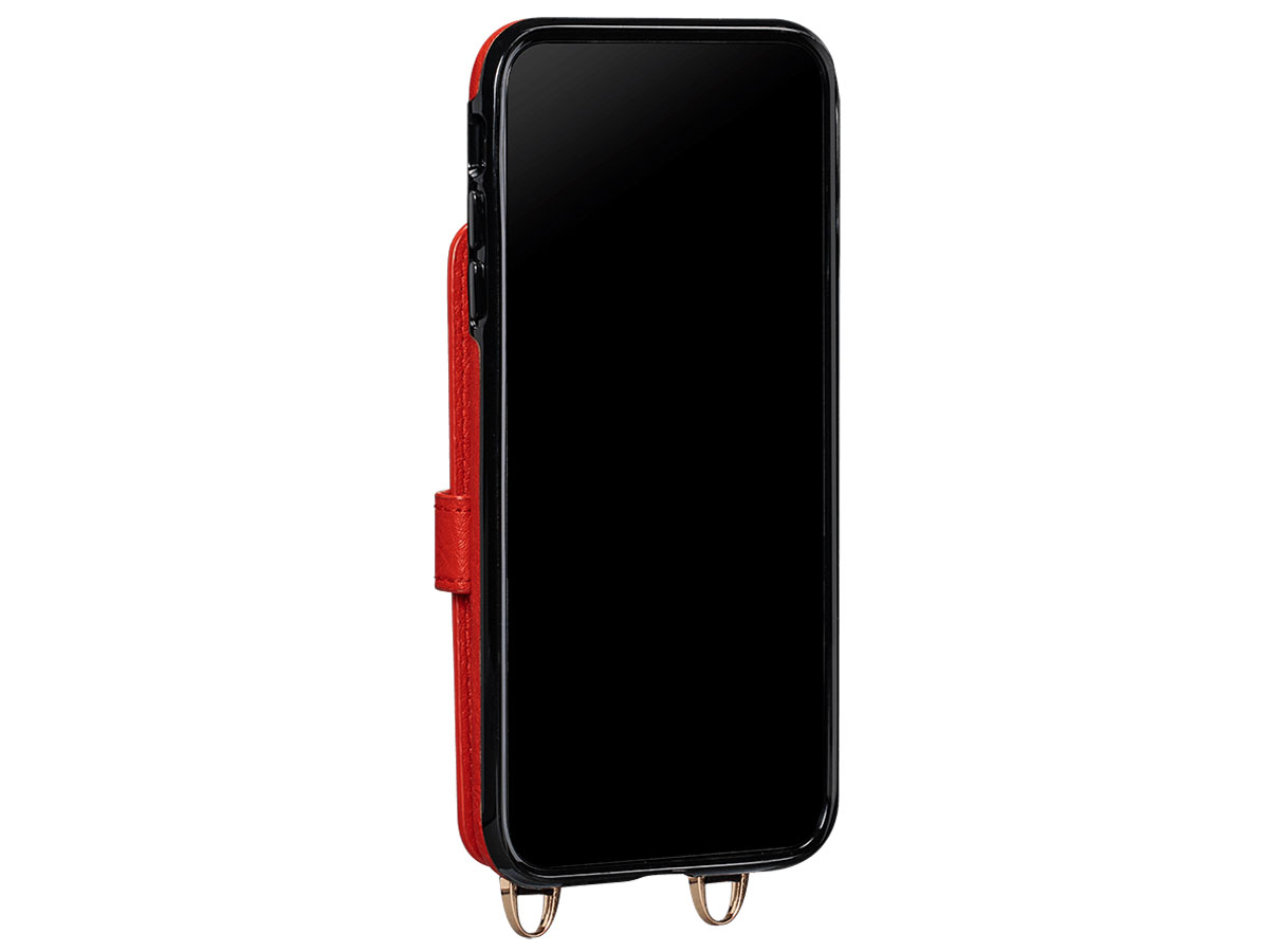 Sena Kyla Crossbody Wallet Rood - iPhone XR Hoesje