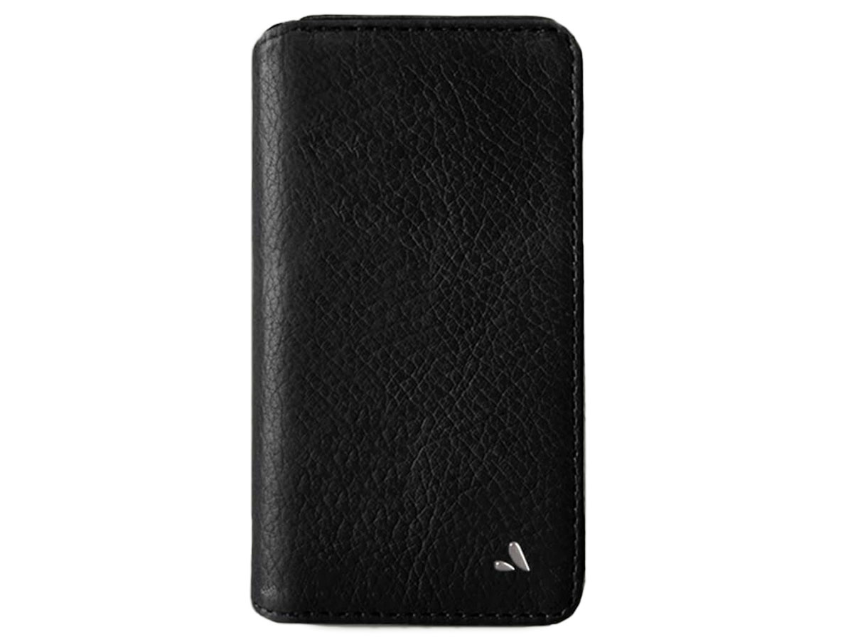 Vaja Wallet Agenda Case Zwart - iPhone XR Hoesje Leer